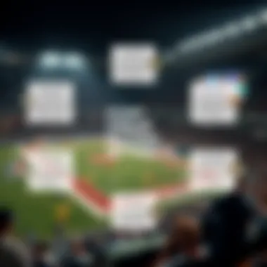 Conceptual diagram outlining key considerations for point spread betting