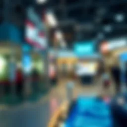 Visual representation of real-time account transfer concept