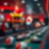 Conceptual illustration of UpDown Powerball gameplay